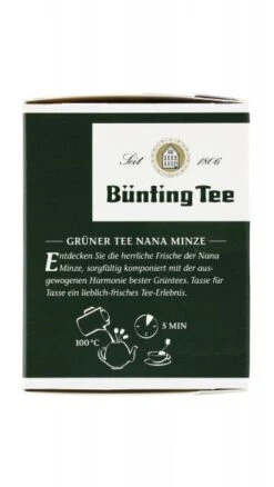 Bünting Tee Grüner Tee Nana Minze -Combi Getraenke 1101010661 4008837214160 03
