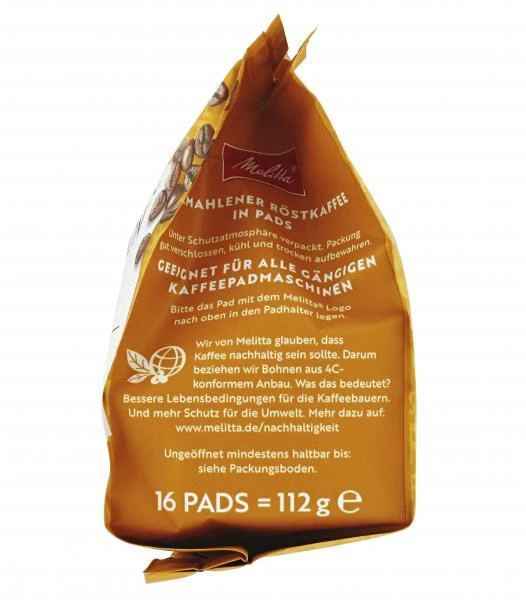 Melitta Harmonie Mild Kaffeepads 4 Melitta Harmonie Mild Kaffeepads – Bild 2
