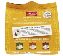 Melitta Harmonie Mild Kaffeepads 8 Melitta Harmonie Mild Kaffeepads -Combi Getraenke 4502090291 4002720001752 03.jpg
