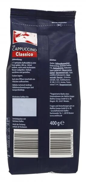 Melitta Classico Cappuccino 5 Melitta Classico Cappuccino – Bild 3