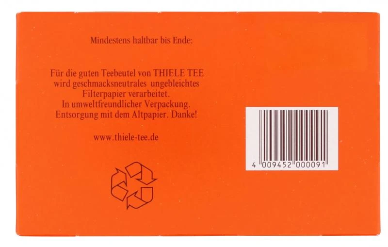 Thiele Tee Echte Ostfriesische Mischung Tassenbeutel 5 Thiele Tee Echte Ostfriesische Mischung Tassenbeutel – Bild 3