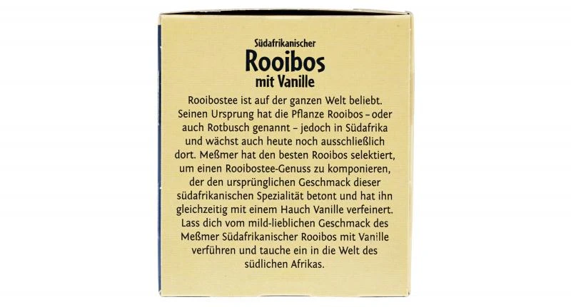 Meßmer Südafrikanischer Rooibos Mit Vanille 6 Meßmer Südafrikanischer Rooibos Mit Vanille – Bild 4