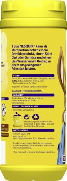 Nestlé® Nestlé Nesquik Kakao Dose 6 Nestlé® Nestlé Nesquik Kakao Dose – Bild 5