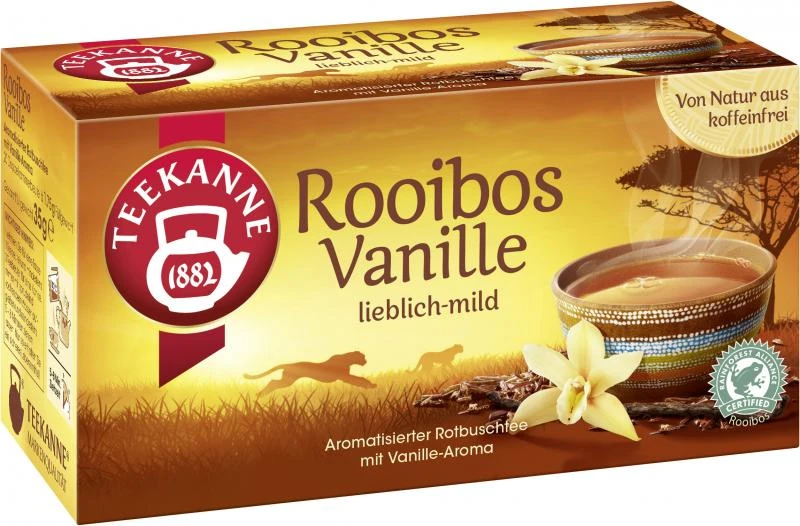Teekanne Rooibos Vanille 3 Teekanne Rooibos Vanille