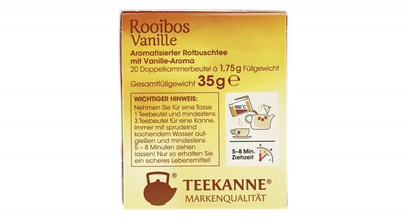 Teekanne Rooibos Vanille 6 Teekanne Rooibos Vanille – Bild 4
