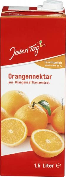 Jeden Tag Orangennektar