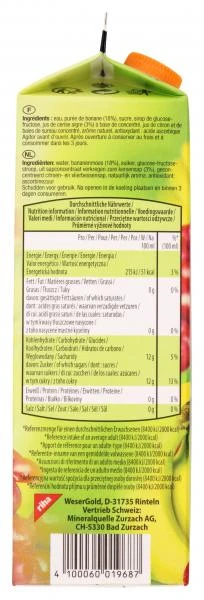 Wesergold Banane-Kirsch 5 Wesergold Banane-Kirsch – Bild 3