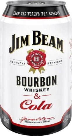 Jim Beam Bourbon Whiskey & Cola (Einweg)