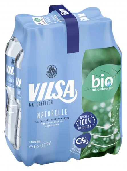 Vilsa Naturfrisch Mineralwasser Naturelle (Einweg) 3 Vilsa Naturfrisch Mineralwasser Naturelle (Einweg)