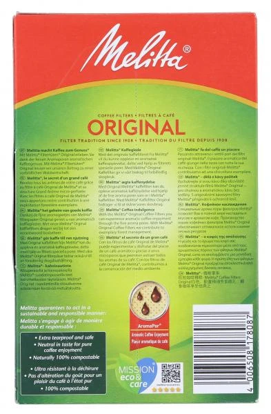 Melitta Filtertüten Original 1x2 5 Melitta Filtertüten Original 1x2 – Bild 3